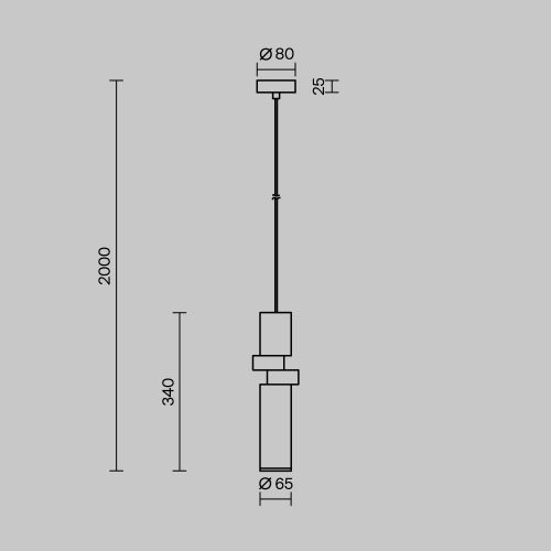 Maytoni MOD303PL-01CFL2