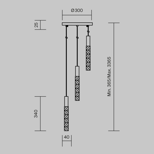 Maytoni MOD328PL-L9BS3K