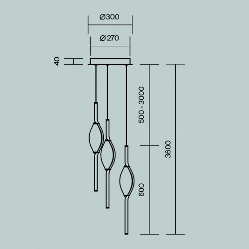 Maytoni MOD347PL-L24BS3K