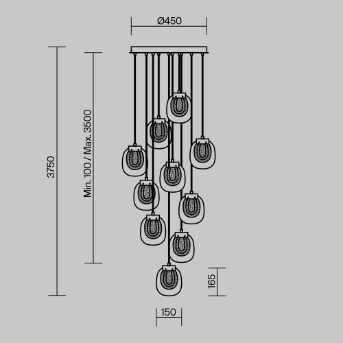 Maytoni MOD367PL-L30BBSK