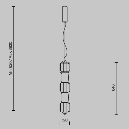 Maytoni MOD381PL-L30B3K
