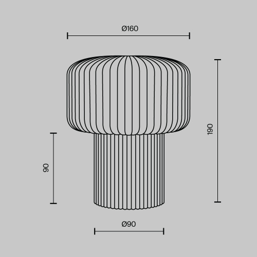 Maytoni MOD404TL-01GR