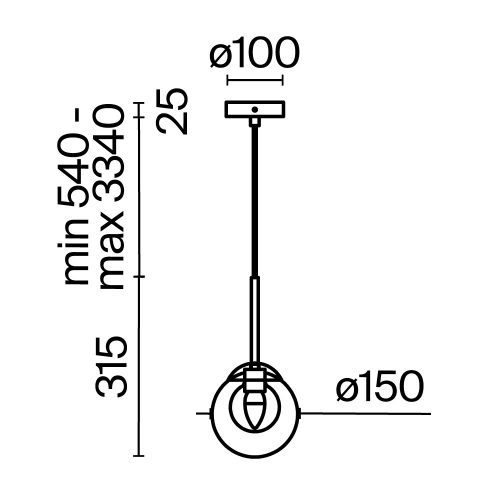 Maytoni MOD521PL-01G1