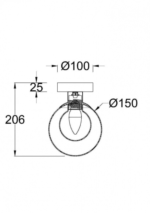 Maytoni MOD521WL-01G1