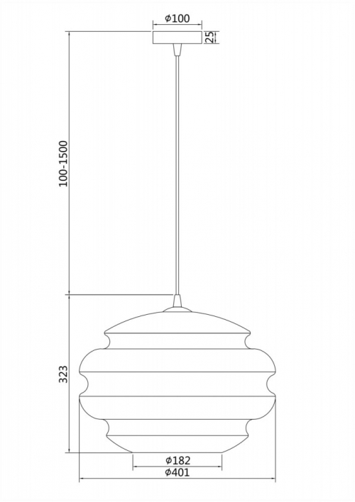 Maytoni P078PL-01BL