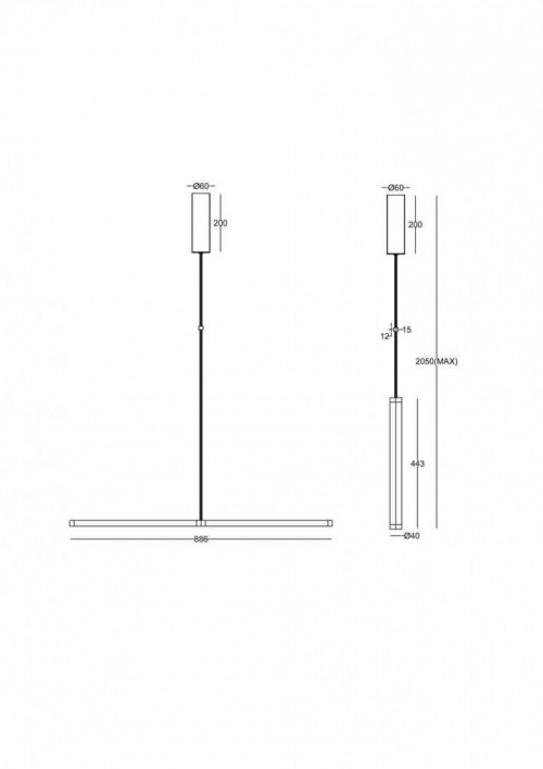 Maytoni P096PL-L11BK1
