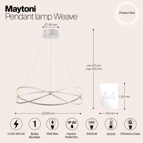 Maytoni Weave 2