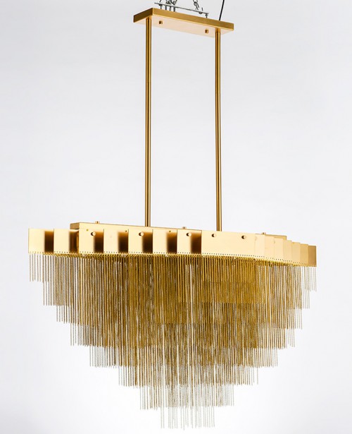 Metal Sea Chandelier