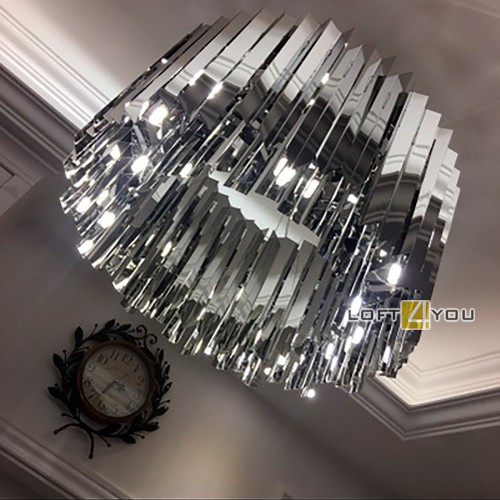 Metal Sea Chandelier Round