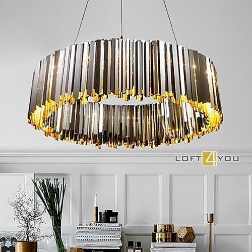 Metal Sea Chandelier Round