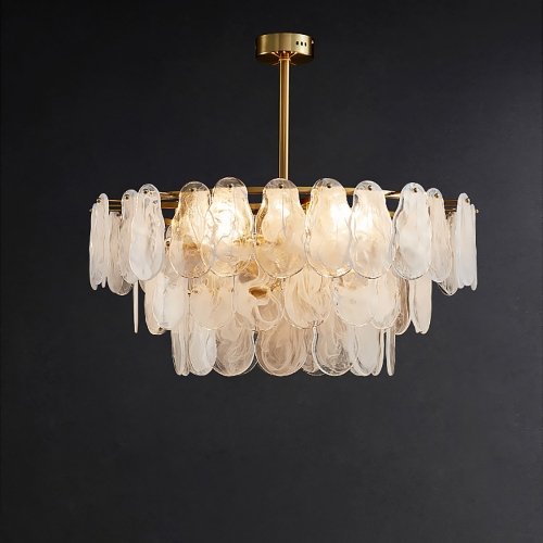 Modern Matt Chandelier