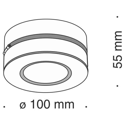 Потолочный светильник Technical C022CL-L12B