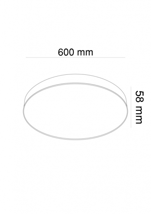 Потолочный светильник Technical C032CL-L96W3K