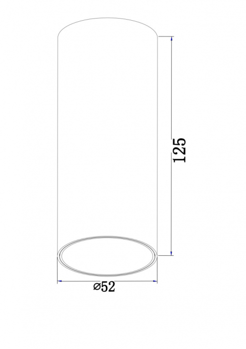 Потолочный светильник Technical C056CL-L12W3K