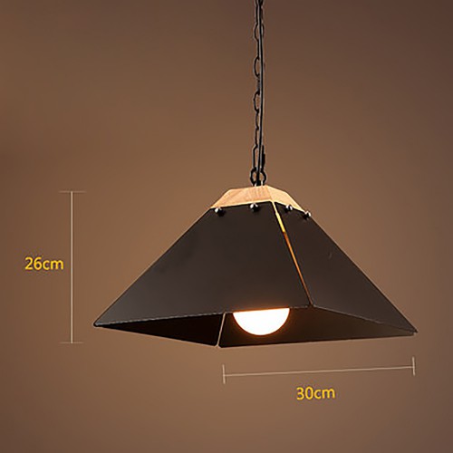 Red Metal Chandelier