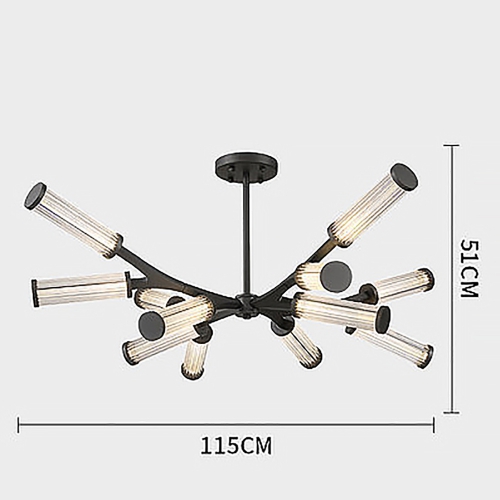 Roll and Hill Spider Chandelier