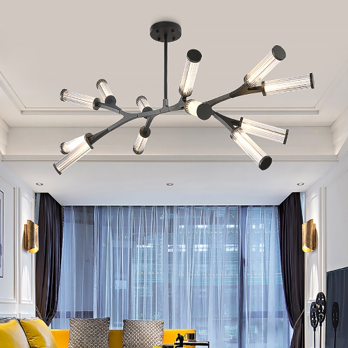 Roll and Hill Spider Chandelier