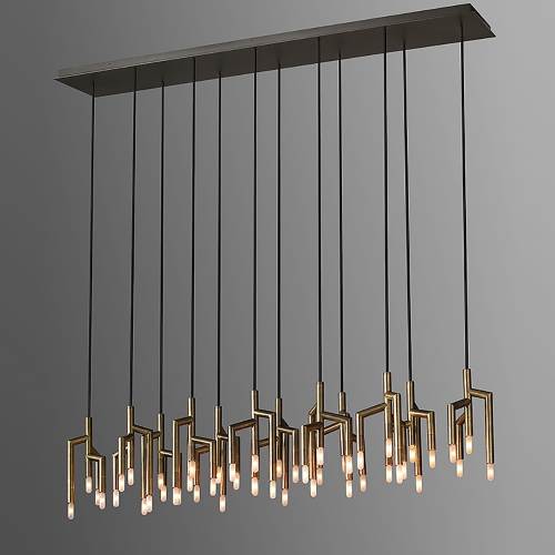 Stunning Brass Chandelier