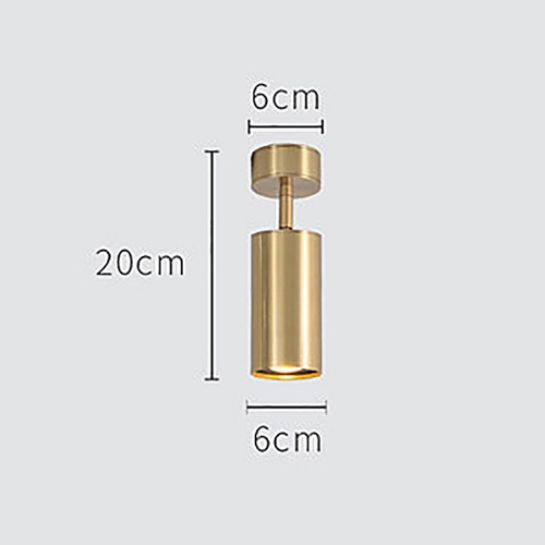 Sun Brass Spot Wall