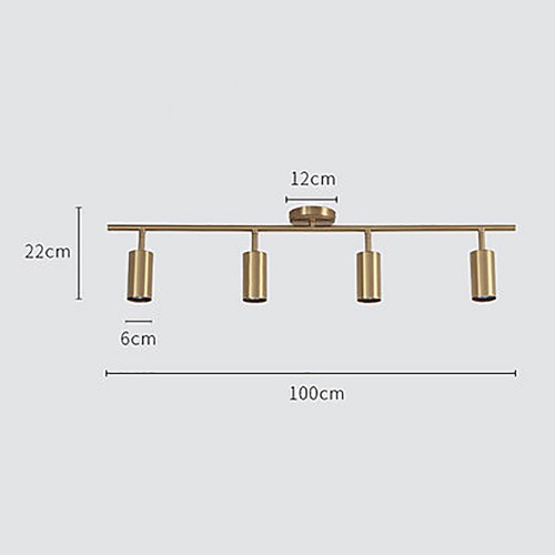 Sun Brass Spot Wall