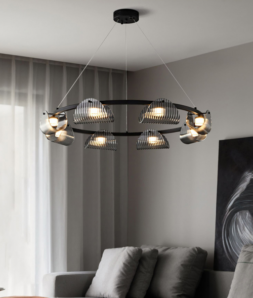 Surin Black Chandelier