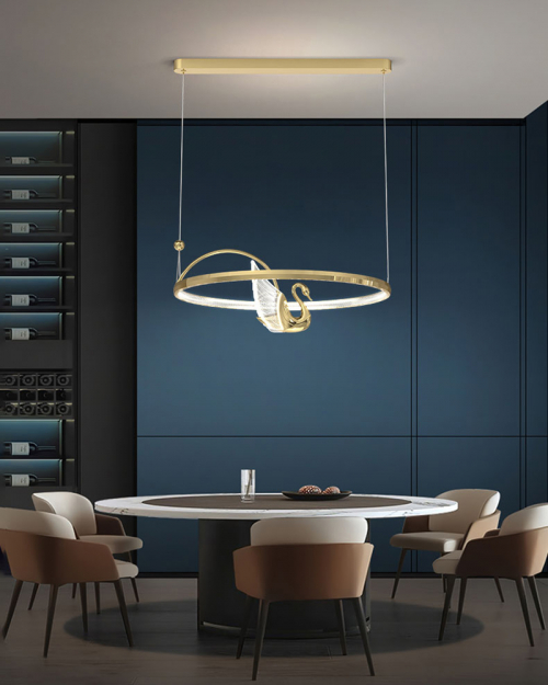 Swan Chandelier