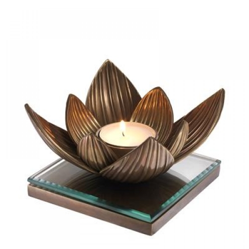 Tealight Holder Lotus 112660