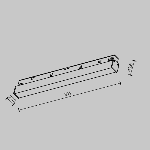 Technical TR030-2-12W2.7K-B