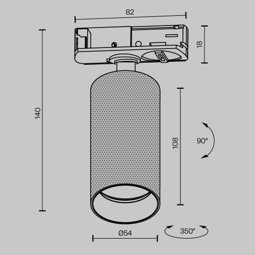 Technical TR089-1-GU10-BB