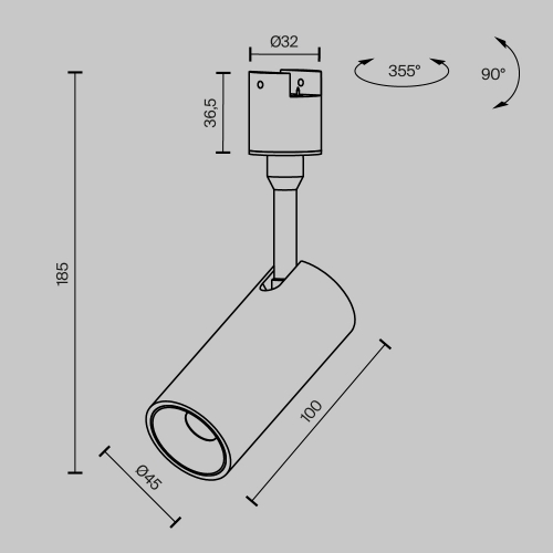 Technical TR163-1-10W3K-M-B