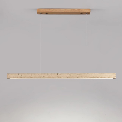 Travertine Line Chandelier