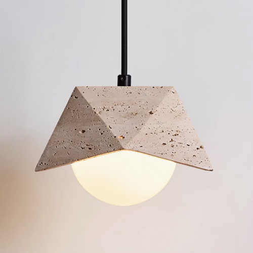 Travertine Pendant 14