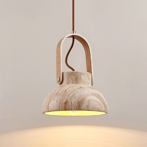 Travertine Pendant 11