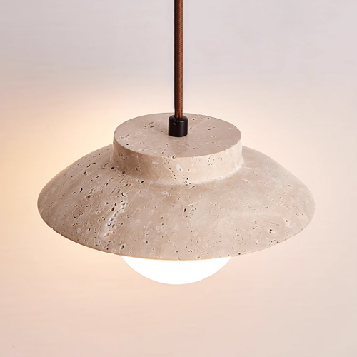 Travertine Pendant 12