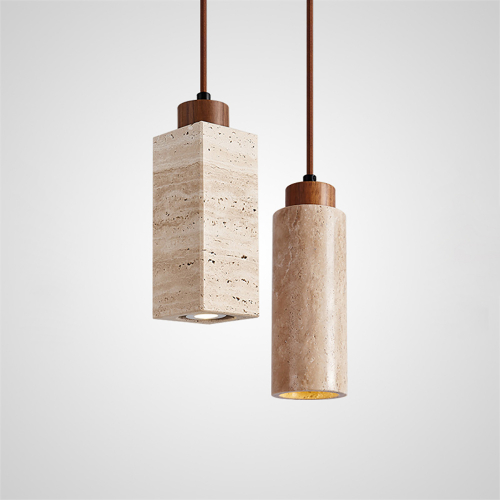 Travertine Pendant 5