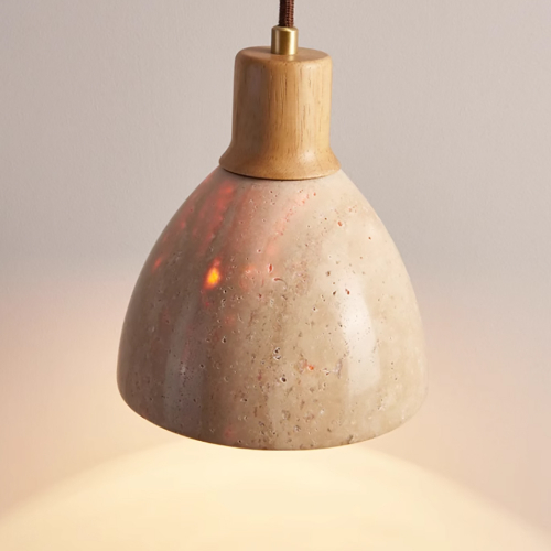 Travertine Pendant 6