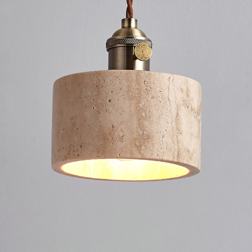 Travertine Pendant 7