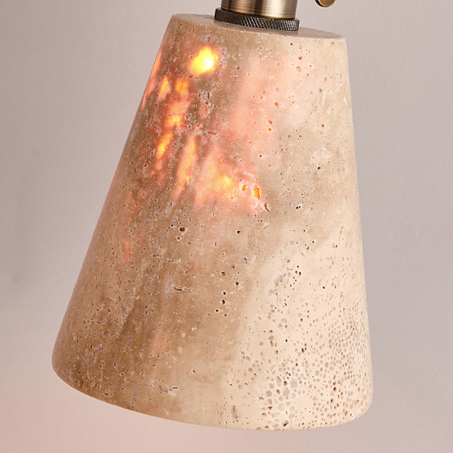 Travertine Pendant 7