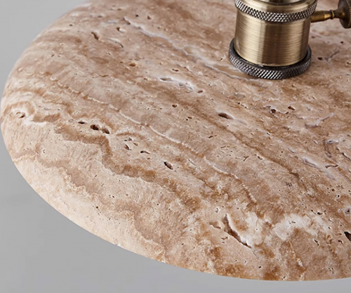 Travertine Pendant 8