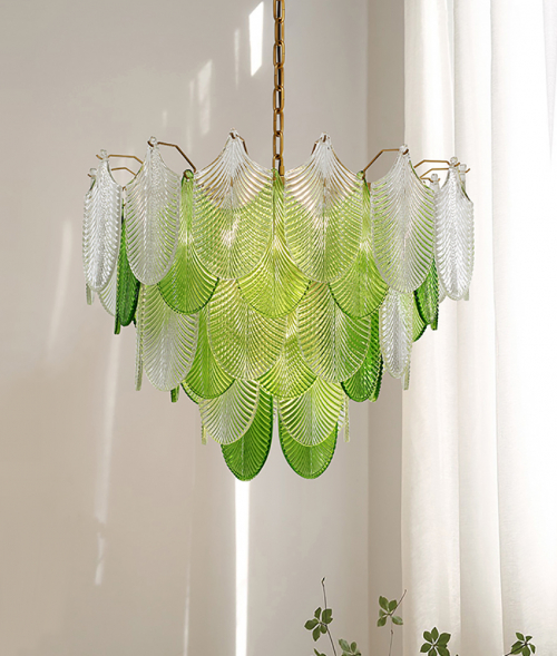 Valencia Green Chandelier