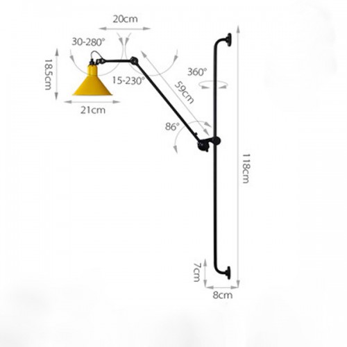 Wall lamp Floor 5
